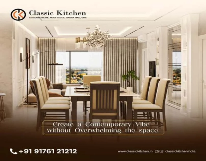 Modular Kitchen Interior Designers in Chennai - Classic Kitchen