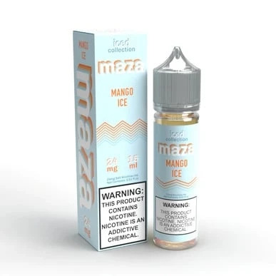 Indulge in Pure Bliss with Maza E-Liquid's Mango Ice Salt Nicotine Juice