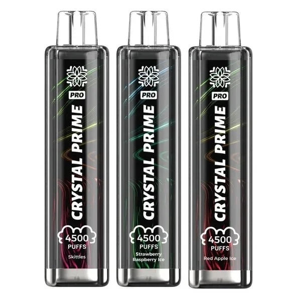Crystal Prime Pro 4500 Box of 10 Best Disposable Vape