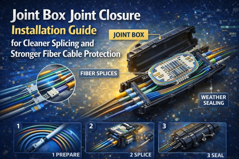 Joint Box Joint Closure Installation Guide for Cleaner Splicing and Stronger Fiber Cable Protection