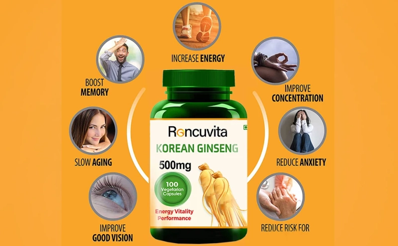 Amazing health benefits of Korean Ginseng Capsules - Roncuvita