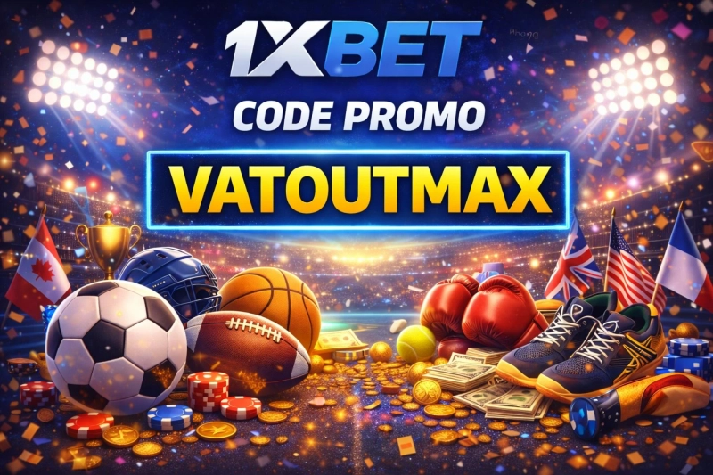 Inscription 1xBet Code Promo 2026 : JETONMAX – Bonus 130€