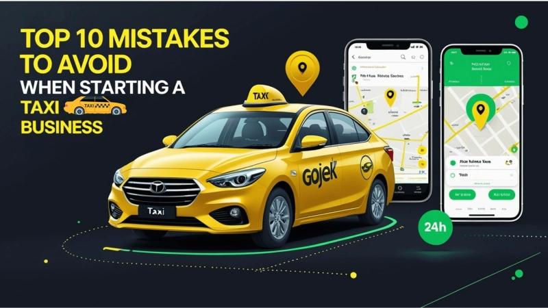 Top 10 Mistakes to Avoid When Starting a Taxi Business