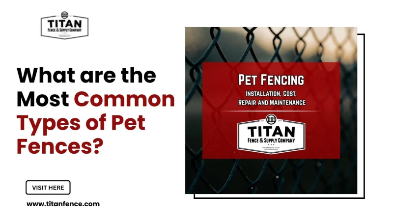 What are the Most Common Types of Pet Fences?
