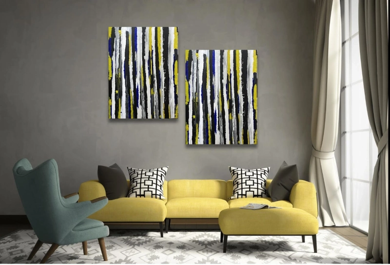 All about Textured Paintings using Palette Knives