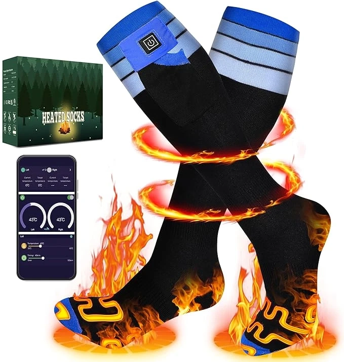 Heat Where You Need It: Men's Rechargeable Heated Socks