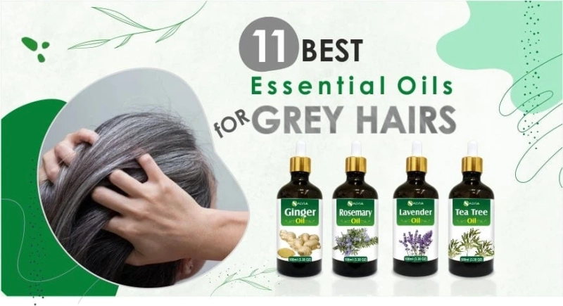 Best Essential Oils for Grey Hair