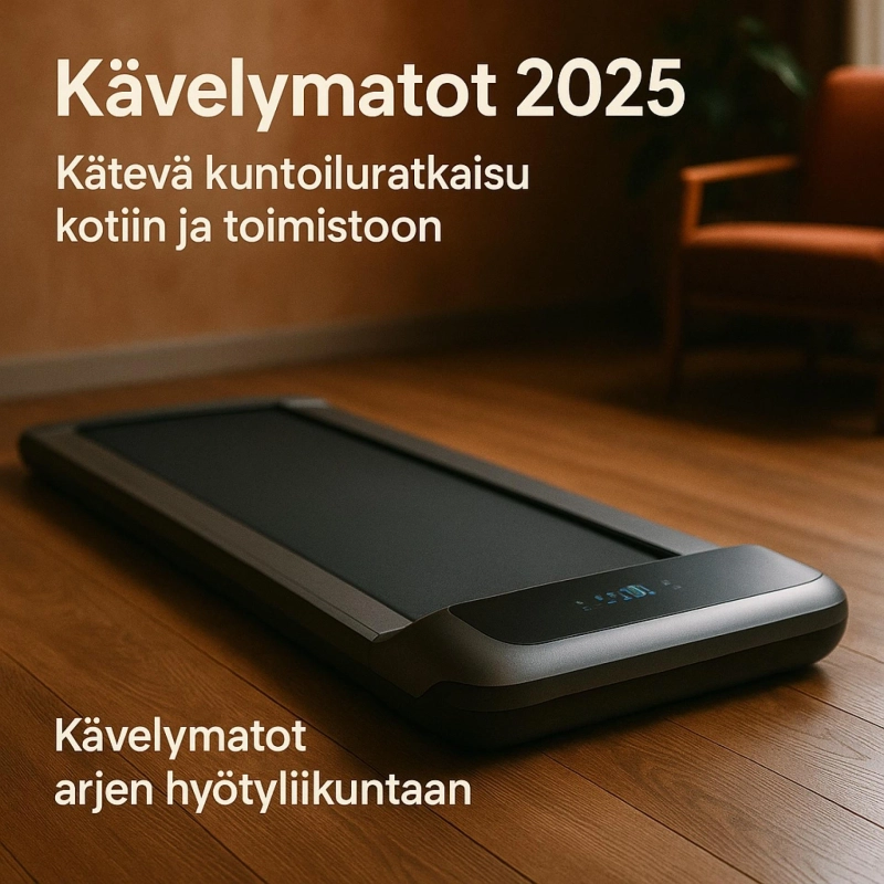 Kävelymatot 2025 – Kätevä kuntoiluratkaisu kotiin ja toimistoon