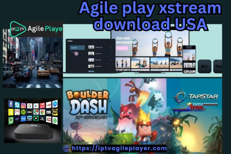 Agile Play Xstream Download USA | IPTV Agile Player & Android App
