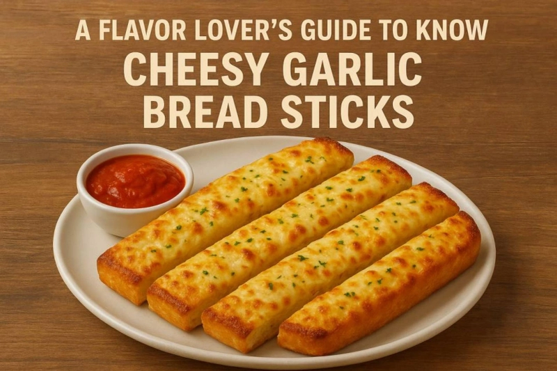 A Flavor Lover’s Guide To Know About Cheesy Garlic Bread Sticks