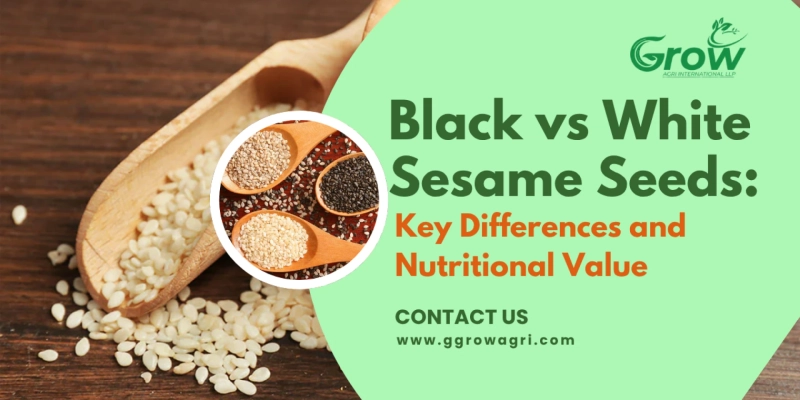 Black vs White Sesame Seeds: Key Differences and Nutritional Value
