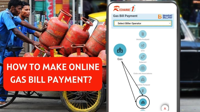 How to make Online gas bill payment?