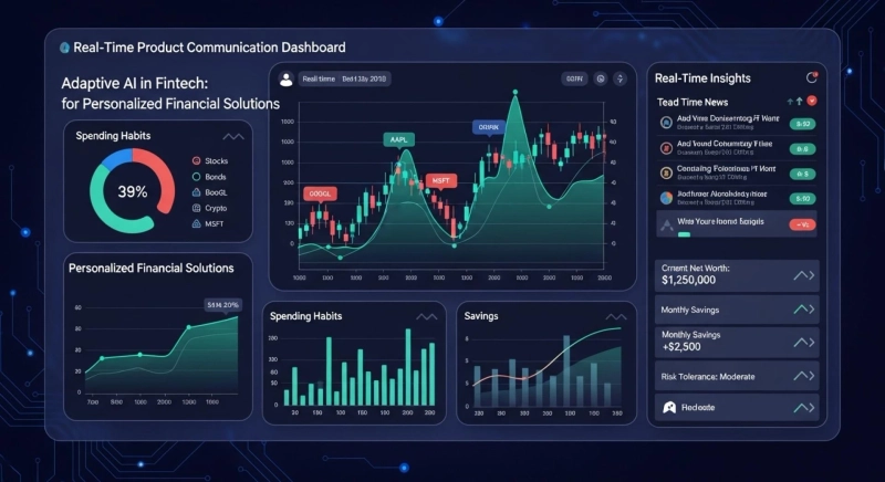 Adaptive AI in Fintech: Real-Time Insights for Personalized Financial Solutions