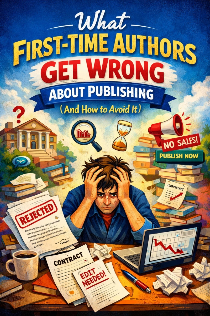 What First-Time Authors Get Wrong About Publishing (And How to Avoid It)