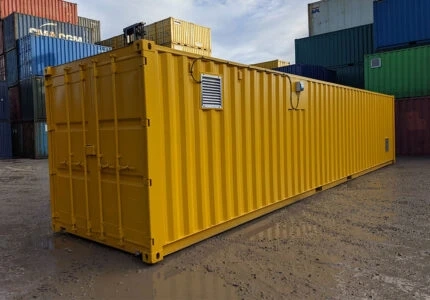 40 ft high cube container with side doors