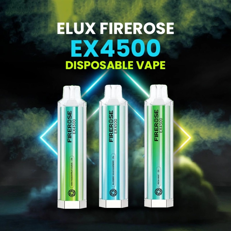 Unveiling the Elux Firerose EX4500 Disposable Vape Pod