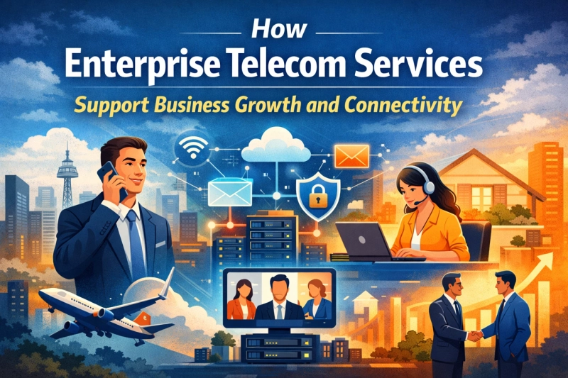 How Enterprise Telecom Services Support Business Growth and Connectivity