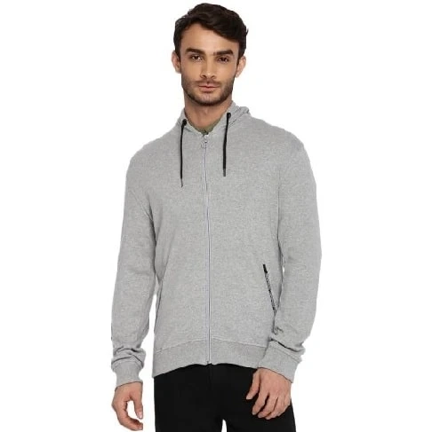 Buy Lee Regular Fit Solid Sweatshirt