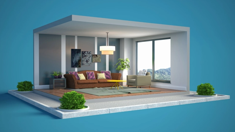3D Living Room Visualizations: Transforming Interior Design Approvals