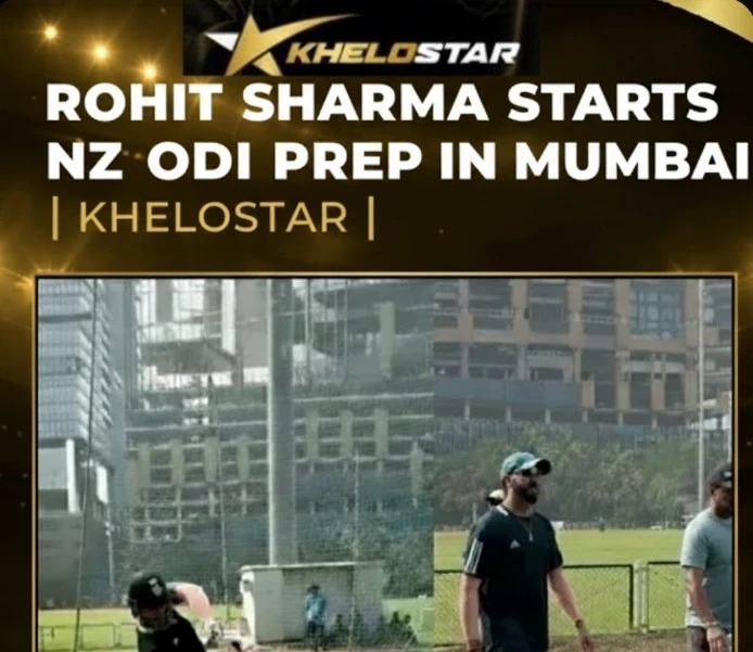 Rohit Sharma’s Mumbai Prep for NZ ODI Series | Khelostar