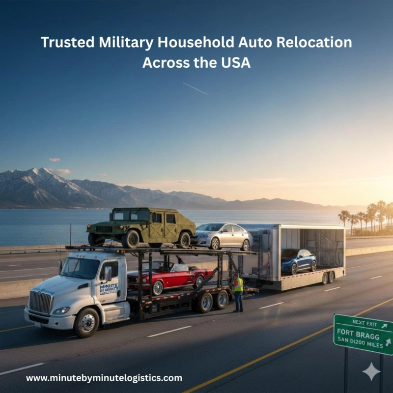 Trusted Military Household Auto Relocation Across the USA