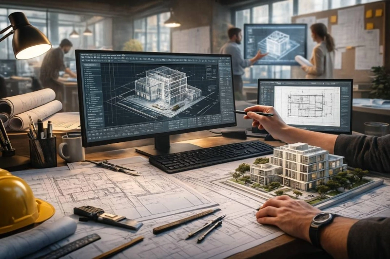 How Architectural CAD Drafting Services Improve Design Accuracy and Project Coordination