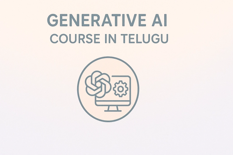 Real-World Applications of Gen AI – Generative AI Course in Telugu