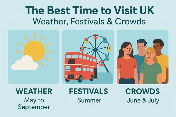The Best Time to Visit the UK: Weather, Festivals & Crowds