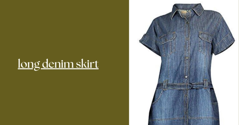 Top 10 Stylish Ways to Wear a Skirt Women Denim - The Best Maxi Denim Skirt Trends in the UK