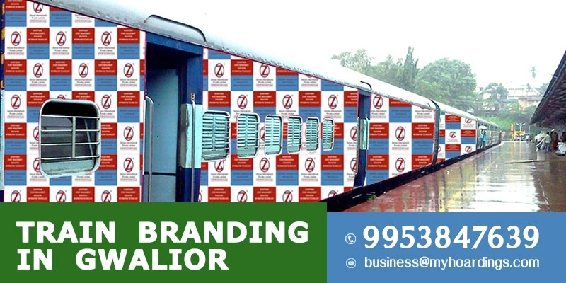 Train Branding in Gwalior