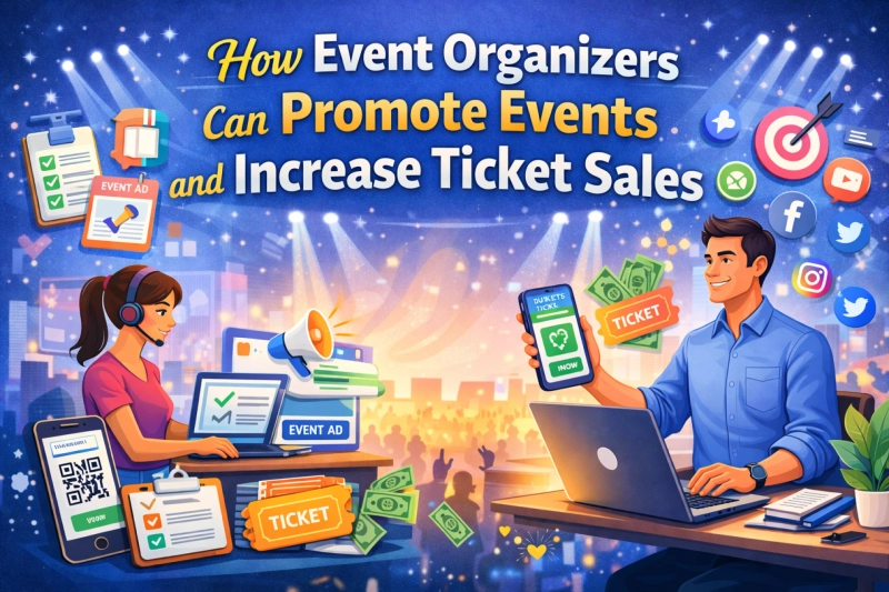 How Event Organizers Can Promote Events and Increase Ticket Sales