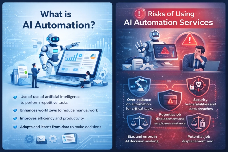 What is AI Automation and the Risks of Using AI Automation Services?