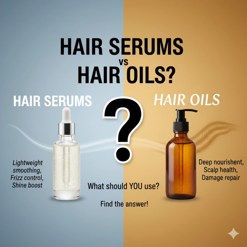 Hair serums vs hair oil? What should you use?