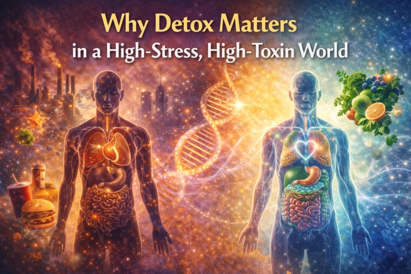 Why Detox Matters in a High-Stress, High-Toxin World