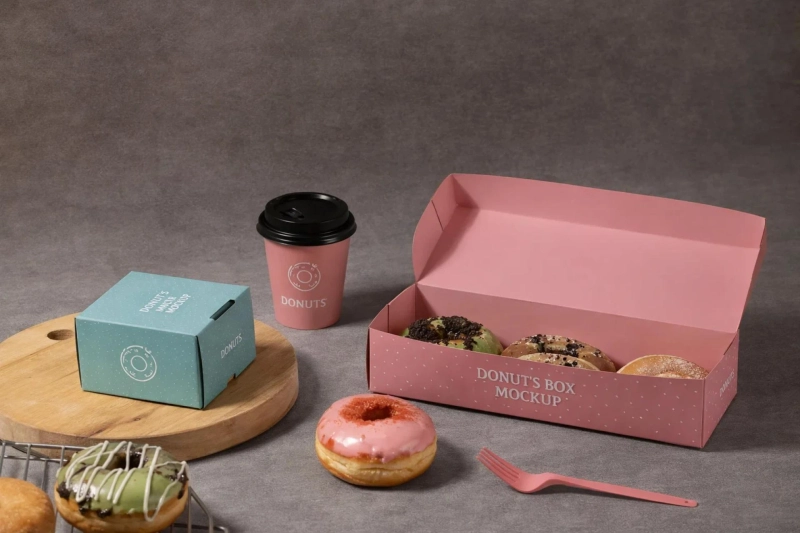 Custom Donut Packaging for Specialty and Signature Items