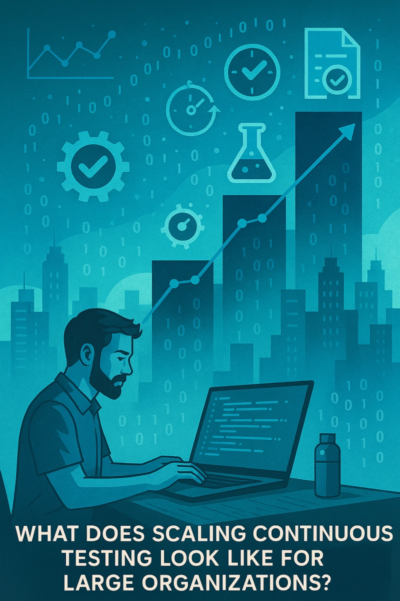 What Does Scaling Continuous Testing Look Like for Large Organizations?
