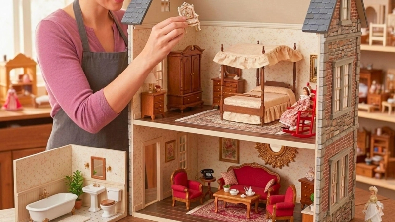 Top 7 Interior Design Secrets for Stunning Classic Dollhouses in USA