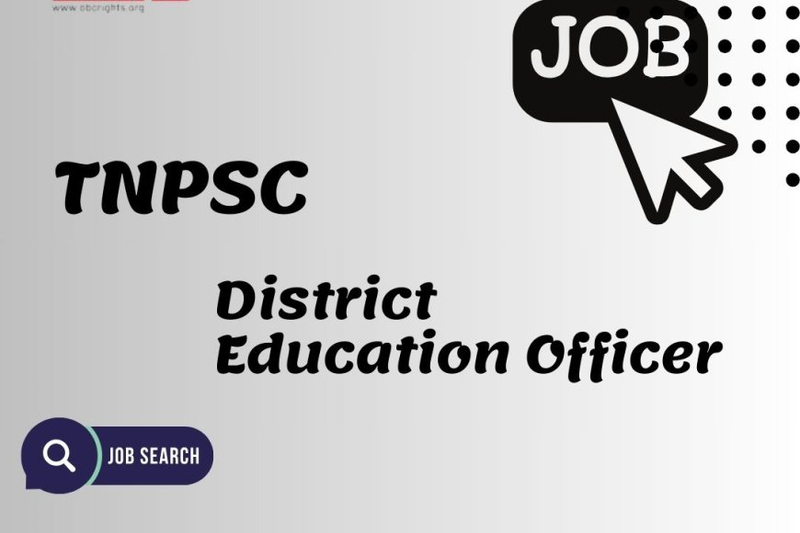 How to become a District Educational Officer in Tamil Nadu