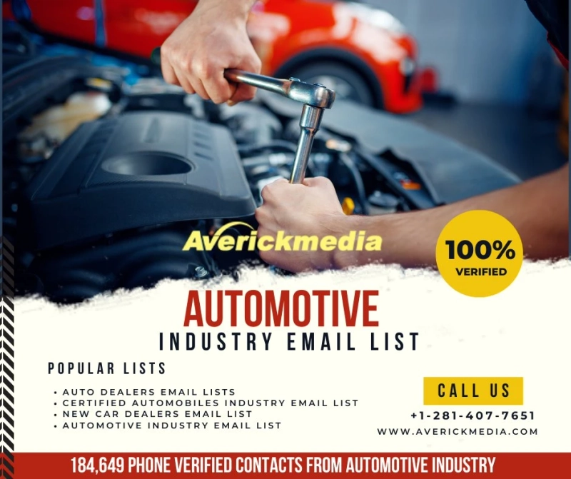 Automotive Mailing List: Driving Success with Targeted Marketing