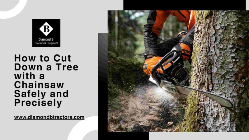 How to Cut Down a Tree with a Chainsaw Safely and Precisely