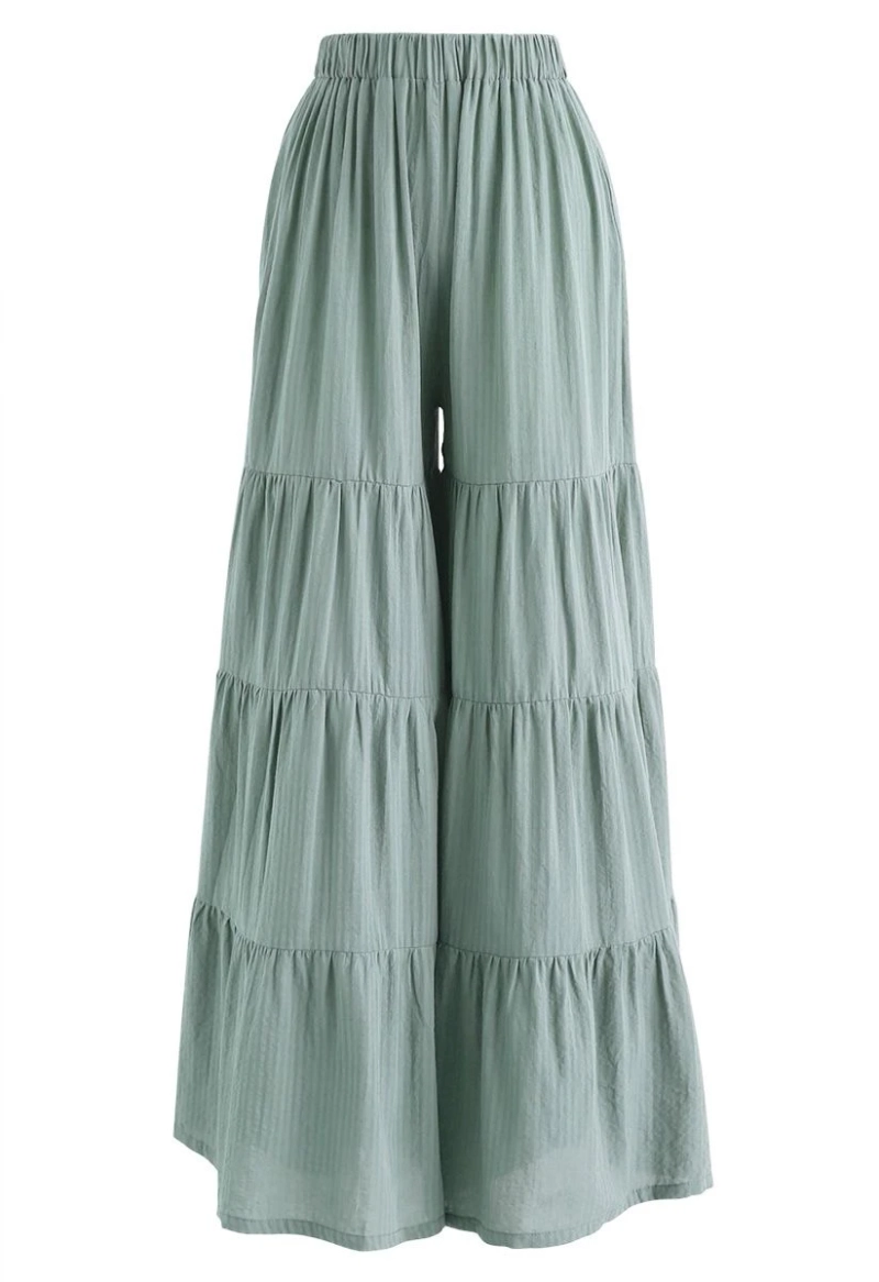 SUNNY DAYS WIDE-LEG PANTS