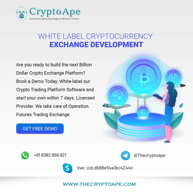 In what ways do you determine the development cost of white-label cryptocurrency exchanges?