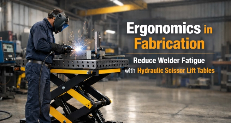 Ergonomics in Fabrication: Using Hydraulic Scissor Lift Tables to Reduce Welder Fatigue