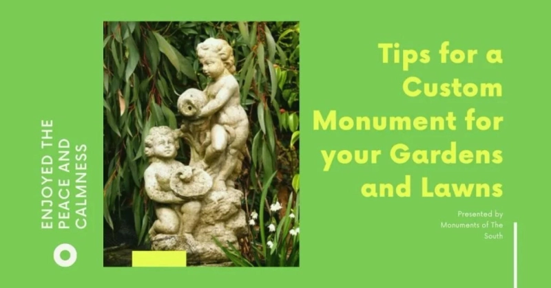 12 Things Consider When Customize Lawn And Garden Monuments