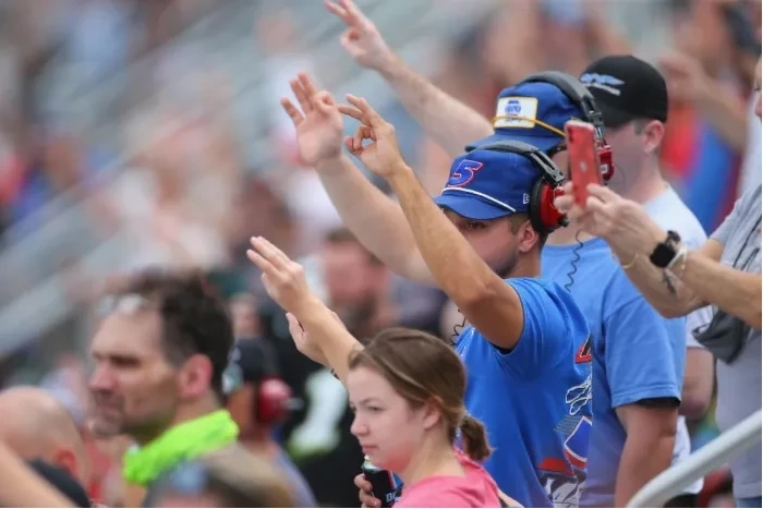 Why Do Nascar Fans Hold up Three Fingers