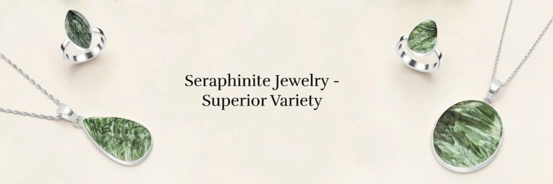 Wholesale Seraphinite Jewelry: Exceptional Quality and Variety