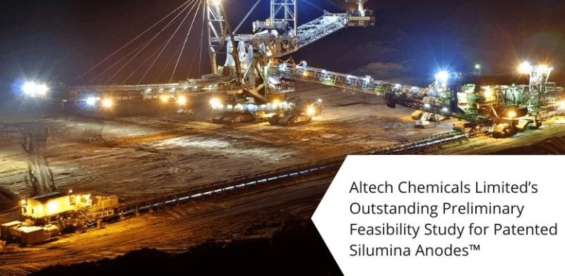 Altech Chemicals Limited’s Outstanding Preliminary Feasibility Study for Patented Silumina Anodes™