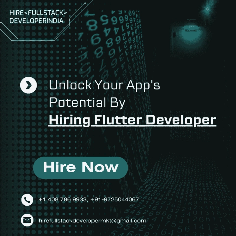 Unlock Your App's Potential with Our Expert Flutter Developers – Hire Now!