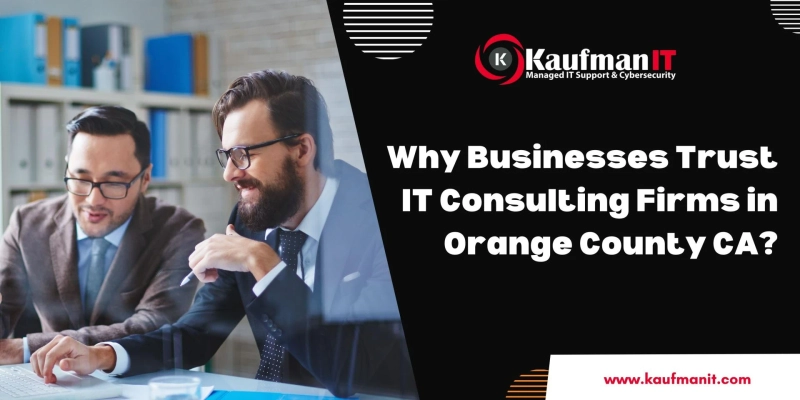 Why Businesses Trust IT Consulting Firms in Orange County CA?
