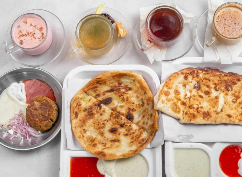 Experience Pure Delight with Our Mouth-Watering Parathas